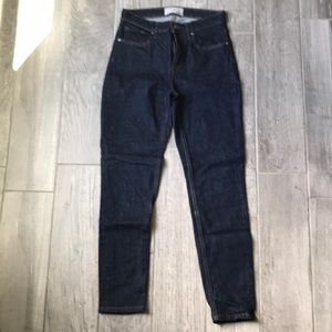 Everlane Hugh rise skinny jeans